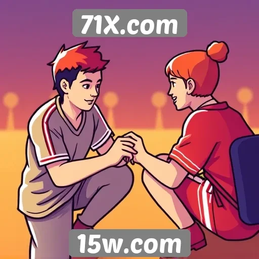 Recursos de comunidade e interação em 71X.com