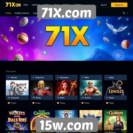 Como 71X.com se destaca na competição de sites de jogos